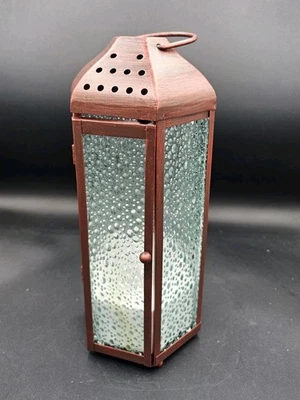 Lanterna de cobre vintage PartyLite P90107 nova na caixa - Imagem 1 de 4