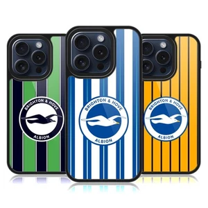 KIT DE INSIGNIAS BRIGHTON & HOVE ALBION F.C 2024/25 ESTUCHE BLINDADO GEL APPLE TELÉFONOS iPHONE - Imagen 1 de 10