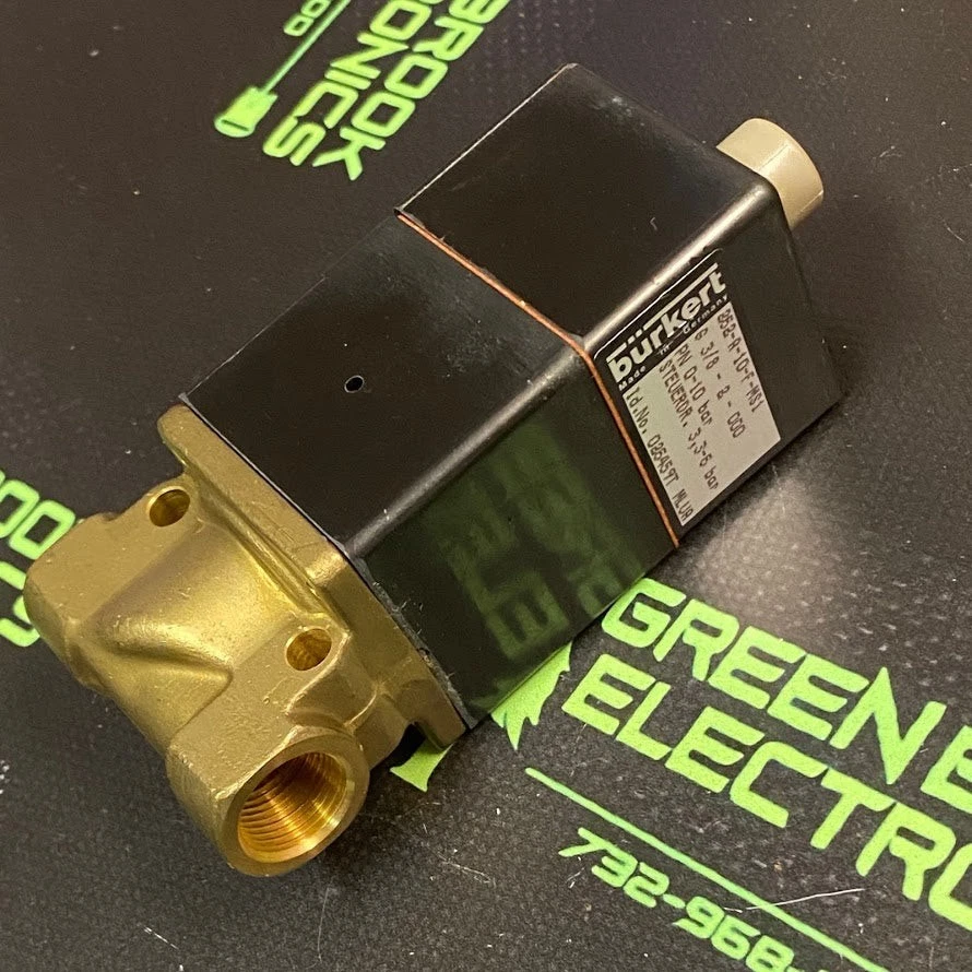 262-A-10-F-MS1 - BURKERT - PN 0-10 BAR - STEUERDR。 3,3-6 BAR - FLUID SOLENOID VA — 第 1/1 张图片
