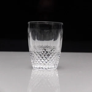 "Waterford Crystal Colleen Cut 5oz flacher Whiskybecher 3 1/2" 8,9 cm hoch 1. - Bild 1 von 2