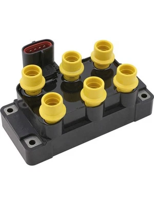Accel Ignition Coil Pack Super Coil 0.500 ohm Female Socket 35000V 6-T (140036) - Image 1 of 4