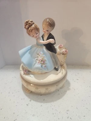 Vals Aniversario Musical Pareja Bailarina Josef Originales De Colección COMO NUEVO Foto 1 de 4