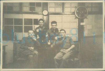 1946 Japan Kure RE Workshop Lads at water tank Orig Photo by British Soldier - Image 1 of 2