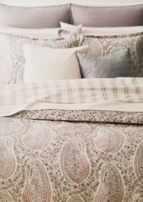 2 pc Ralph Lauren Lauren Claudia King Pillowcases $150 NIP - Image 1 of 4