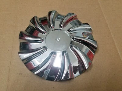 Cubierta de cubo de tapa central de plástico cromado para llanta de repuesto Concept CAP-171450 Foto 1 de 2