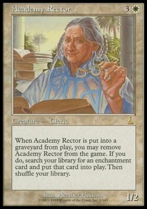 Academy Rector x1 1x Urza's Destiny casi nuevo como nuevo Magic The Gathering - Imagen 1 de 1