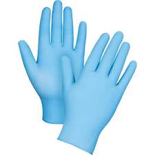 Medical Grade Disposable Gloves, Nitrile, 4.5-mil, Powder-Free, Blue, Class 2
