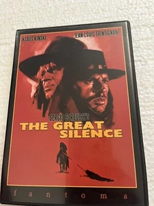 The Great Silence (DVD, 2004) Klaus Kinski, Jean-Louis Trintignant, Film - Picture 1 of 4