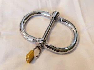 Pivoted Metal shackles - CU-41-SML, FREE UK DELIVERY - Picture 1 of 2
