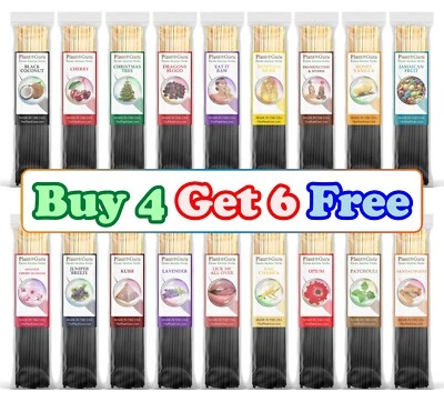 Lote de 100 palos de incienso de 7" a granel al por mayor mezcla sumergida a mano variedad Foto 1 de 4