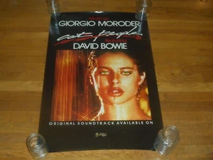 DAVID BOWIE GIORGIO MORODOR Cat People 23 x 35 FILMPLAKAT Original 1982  - Bild 1 von 4