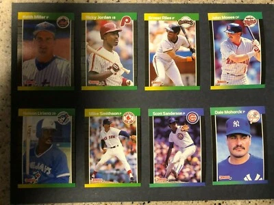 1989 DONRUSS BASEBALL CARDS YOU CHOOSE 630-660 MLB CARD FREE SHIPPING VINTAGE - Image 1 of 4