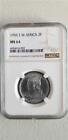 French West Africa 2 Francs 1955 NGC MS 64
