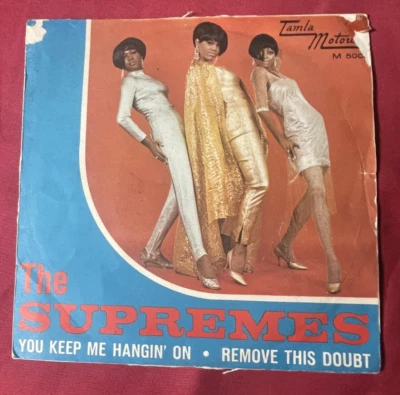 The Suprenes TamlaMowtown You Keep me Hanging on Distrbuido en Espana por RCA Foto 1 de 4