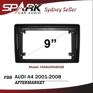 9" FACIA KIT Panel Fascia Dash Plate Panel For Audi A4 2001-2008 SP - Picture 1 of 2
