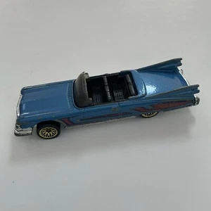 1989 HOT WHEELS-1/64 Blue Diecast-’59 Cadillac El Dorado Convertible - Picture 1 of 2