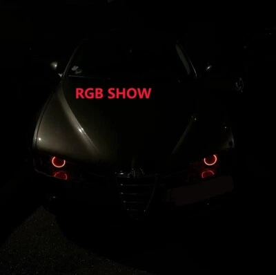 for Alfa Romeo 159 Brera Spider 05-11 RGB halo ring angel eye multi color DRL - Image 1 of 4