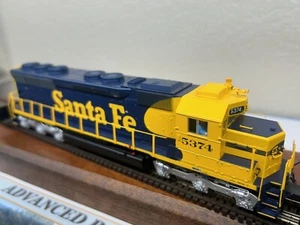 SANTA FE - ATSF SD45 LOCO  DCC /TSUNAMI SOUND - BLUE WARBONNET HO Scale NEW OOP - Picture 1 of 12