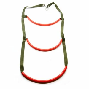 Adjustable Inflatable Boat Rib Dinghy 3 Step Boarding Ladder Webbing Strap Yacht - Picture 1 of 9