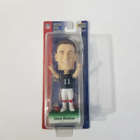 2002 Drew Bledsoe Bobblehead Buffalo Bills Upper Deck NEW IN PACKAGE Cover