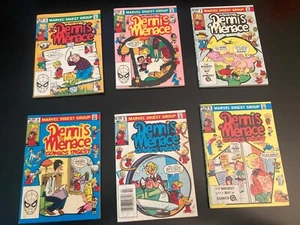 6 Marvel DENNIS THE MENACE COMICS DIGESTS —2 Complete Sets! 1-3 + Very Best 1-3 - Picture 1 of 4