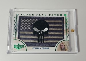 Decision 2020 🔥Ivanka Trump🔥Punisher Flag Patch, Green Foil Ships In Mag Case