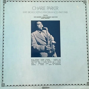 CHARLIE PARKER: Rare Broadcasting Perf. 1947/48 (F Musidisc 30 JA 5164/Mono/ NM) - Imagen 1 de 3