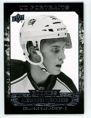 2014-15 Upper Deck Portraits Rookies Alexander Wennberg #P-50 - Image 1 of 2