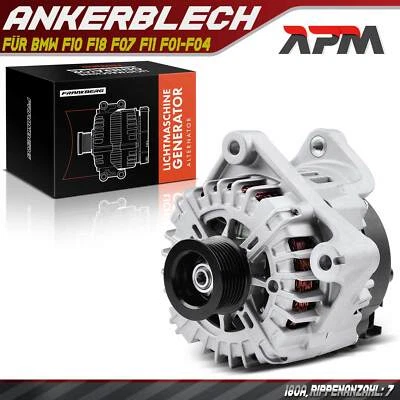 Lichtmaschine Generator 180A 12V für BMW F10 F18 F07 F11 F01 F02 F03 F04 E70 E71 - Bild 1 von 4