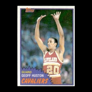 Geoff Huston 1981-82 Topps Cleveland Cavaliers #73 R331L 8 - Imagen 1 de 2