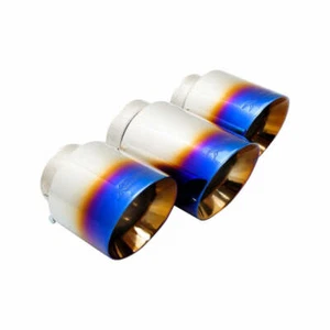 Se adapta al kit Honda Civic FK8 tipo R Ti punta azul-Xforce-ESHCR17BLUTIP - Imagen 1 de 2