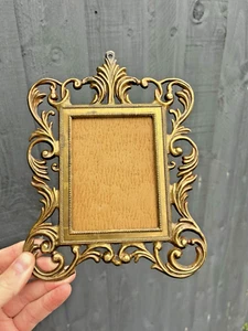 ANTIQUE GILDED ORNATE ROCOCO WALL PHOTO PICTURE FRAME ITALIAN BAROQUE BEATRICE - Picture 1 of 10