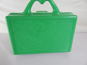 Vintage McDonald's Ronald McDonald Green Lunch Box/Pencil Box (1988) - Picture 1 of 4