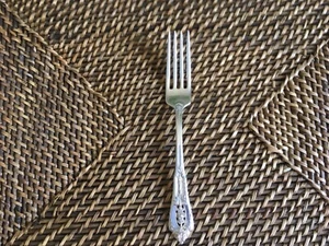 Rose Point by Wallace Silver-7” Luncheon Forks - Picture 1 of 2
