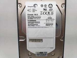 HP 300GB 15K 3.5" Dual Port SAS HDD Hard Drive - G7 Tray P/N: 481272-001 ST33... - Afbeelding 1 van 5