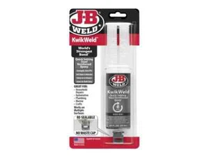 J-B Weld 50176UK KwikWeld schnell abbindende Version zweiteilige Epoxidspritze 25ml - Bild 1 von 3