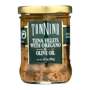 Tonnino Tuna Fillets - Oregano Olive Oil - Case of 6 - 6.7 oz. - Picture 1 of 2