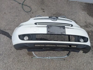 2012 2013 2014 2015 2016 2017 FIAT 500 FRONT BUMPER COMPLETE USED OEM - Picture 1 of 12