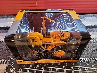 John Deere "LI" w/ No. 7 - D Mower 1/16 Diecast Farm Tractor Replica By SpecCast - Image 1 of 4