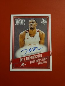 🏀 2021 Onyx AUTOGRAPH Blue Ink KEITA BATES-DIOP Phoenix Suns OHIO STATE