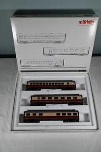 Märklin HO #43115 Express Train Passenger Car Set - Picture 1 of 10