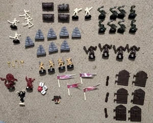 Dark World Brettspiel Ersatzteile Konvolut Helden ~ Gold Waffen + mehr 1992 - Bild 1 von 14