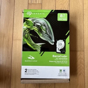 Seagate BarraCuda 8TB 5400RPM 256MB Cache SATA 6.0Gb/s 3.5" Internal Hard Dri... - Photo 1/4