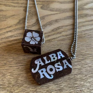 ALBA ROSA Hibiscus Necklace Set From JAPAN - Picture 1 of 6