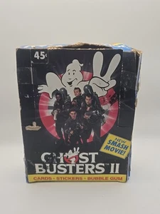 1989 Topps Ghostbusters II Box. 24 Sealed Packs With 8 Cards Inside Each Box. - Bild 1 von 3