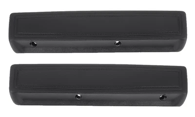 SE ADAPTA A MOPAR CHRYSLER 300 1966-70 NEWPORT NEW YORKER ALMOHADILLA DE REPOSABRAZOS NEGRA 13" PAR Foto 1 de 4