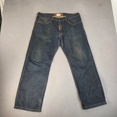 Edwin Jeans Mens 34x27 Blue 505 Loose Selvage Denim Japan Design New Vintage - Image 1 of 4