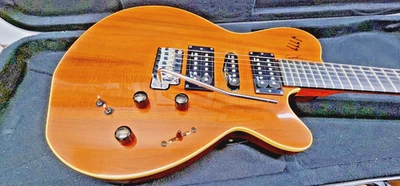 Godin XTSA Electric Guitar with Midi Output - Koa wood finish - good condition - Image 1 of 4