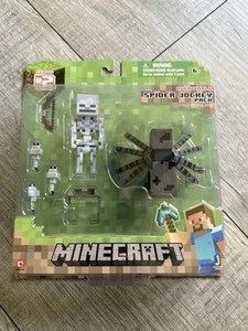 Minecraft Overworld Spider Jockey Action Figure Pack - Bild 1 von 3