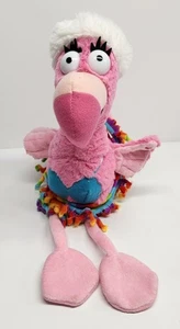 Gemmy Animado Cantando Flamenco Rosa Canta 5 en punto En algún lugar/Jingle Bells - Imagen 1 de 7